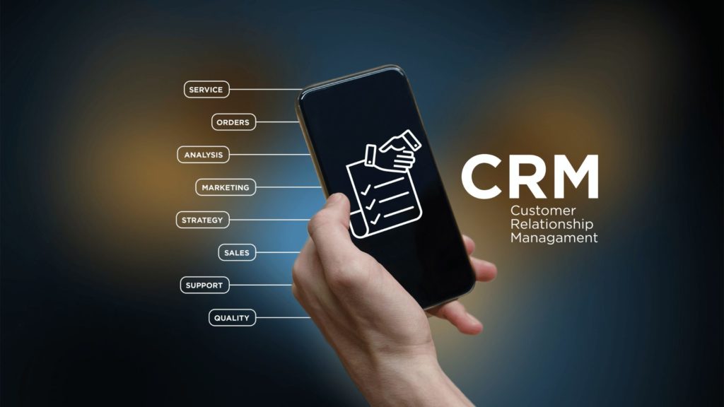 CRM system showcasing customer interaction tracking, sales data, and marketing analytics